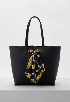 Сумка и органайзер Versace Jeans Couture. Цвет: черный