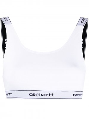 Укороченный топ с логотипом Carhartt WIP. Цвет: белый