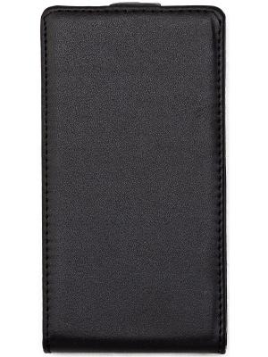 Флип-чехол skinBOX для смартфона LG L7 standard. Цвет: черный