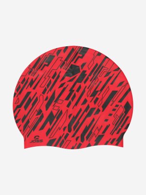 Шапочка для плавания мужская/женская , Красный Joss. Цвет: красный