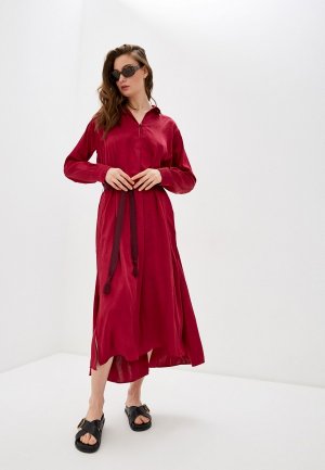 Платье Forte. Цвет: бордовый