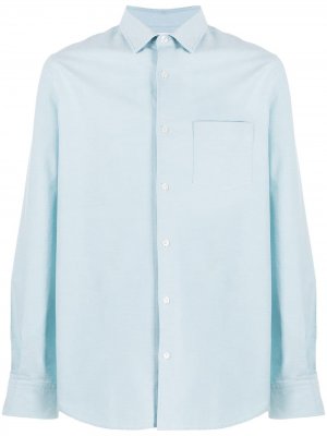 Рубашка оксфорд на пуговицах Filippa K. Цвет: синий