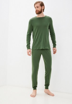 Пижама Norveg. Цвет: зеленый