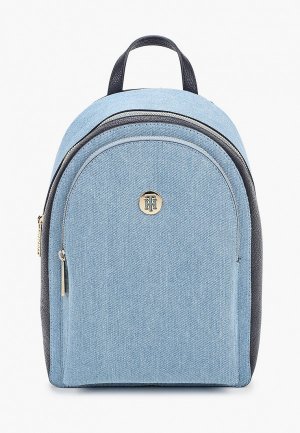 Рюкзак Tommy Hilfiger. Цвет: голубой