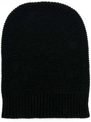 Трикотажная шапка N.Peal. Цвет: черный