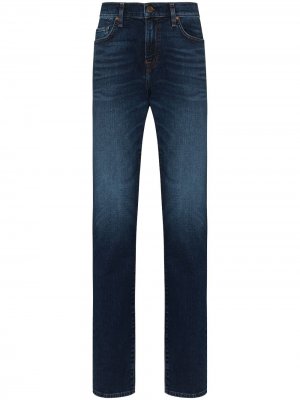 Джинсы скинни Rocco True Religion. Цвет: синий