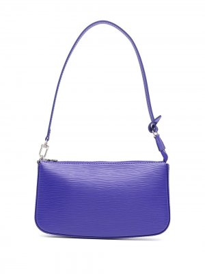 Сумка на плечо Epi Pochette Accessoires 2012-го года Louis Vuitton. Цвет: синий