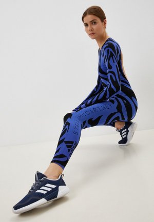 Комбинезон adidas by Stella McCartney. Цвет: синий