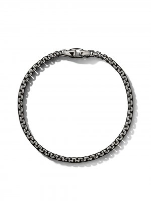 Box Chain medium bracelet David Yurman. Цвет: ss
