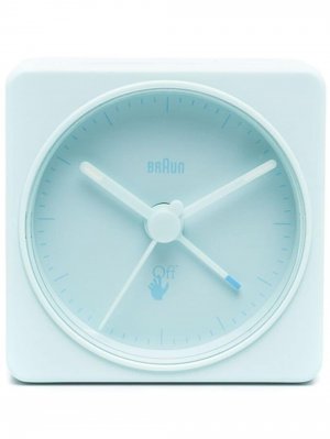 Часы Braun BC02 Off-White. Цвет: синий