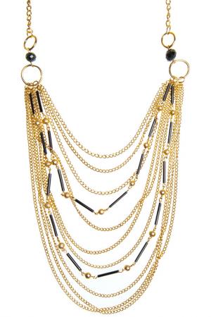 Колье Luisa Vannini Jewelry. Цвет: gold and blue