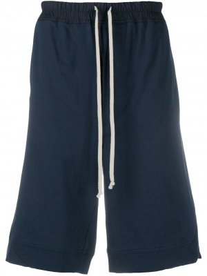 Спортивные шорты Performa Rick Owens. Цвет: синий