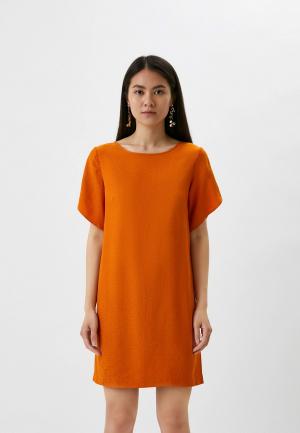 Платье French Connection. Цвет: оранжевый