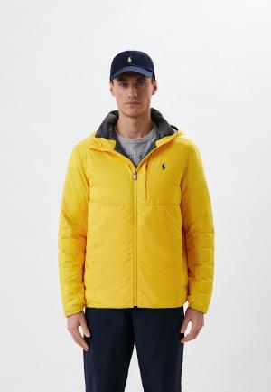 Куртка утепленная Polo Ralph Lauren. Цвет: желтый