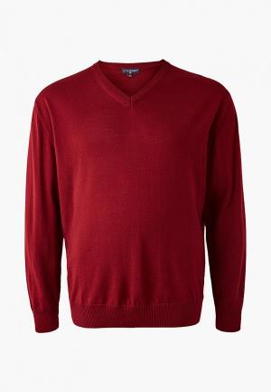 Пуловер Maxfort. Цвет: бордовый