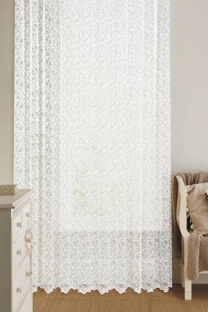 Штора готовая 300x260 Garden. Цвет: белый