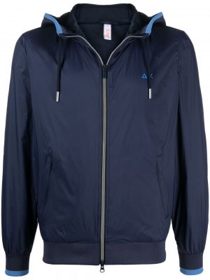 Легкая куртка с капюшоном Sun 68. Цвет: синий