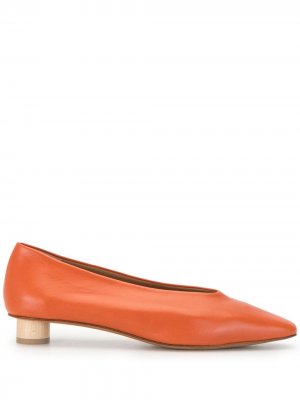 Туфли Paz с миндалевидным носком Loq. Цвет: оранжевый