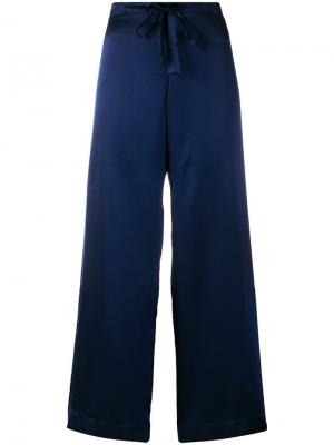 Пижамные брюки Sophia Gilda & Pearl. Цвет: синий