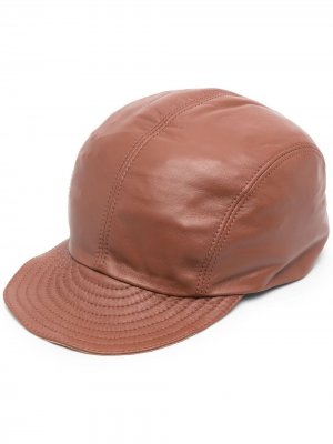 Бейсбольная кепка Sunnei. Цвет: коричневый