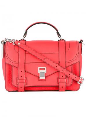 Средняя сумка на плечо PS1+ Proenza Schouler. Цвет: красный