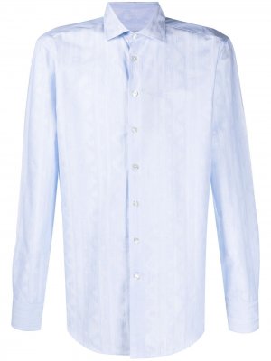 Рубашка с длинными рукавами Etro. Цвет: синий