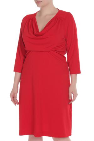 Платье Fiorella Rubino. Цвет: красный