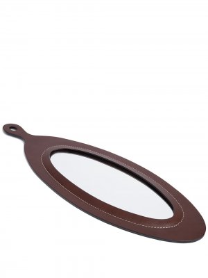 Овальное зеркало Perfect Day Oscar Maschera. Цвет: коричневый