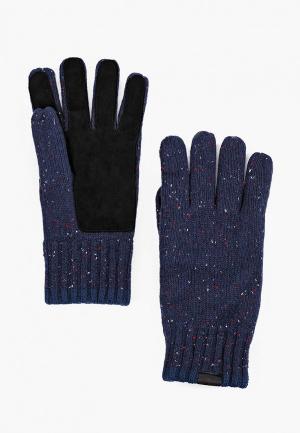 Перчатки Tom Tailor. Цвет: синий