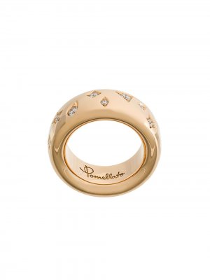 Кольцо Iconica из розового золота с бриллиантами Pomellato. Цвет: золотистый