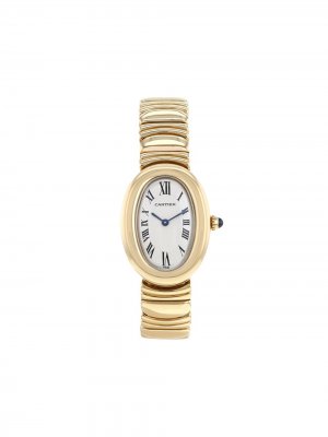 Наручные часы Baignoire pre-owned 20 мм 1990-х годов Cartier. Цвет: серебристый