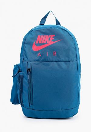 Рюкзак и пенал Nike. Цвет: синий