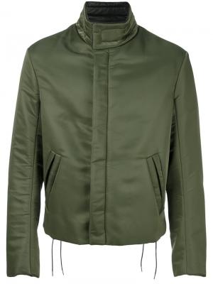 Куртка на молнии Maison Margiela. Цвет: зеленый