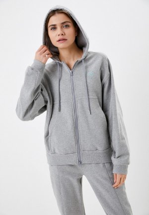 Толстовка adidas by Stella McCartney. Цвет: серый