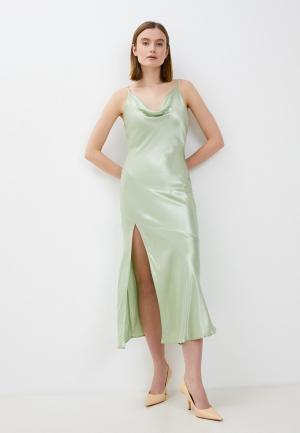 Платье Topshop. Цвет: зеленый