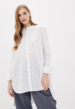 Блуза By Malene Birger. Цвет: белый