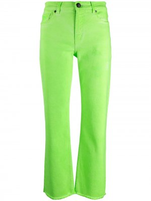 Расклешенные джинсы Etro. Цвет: зеленый