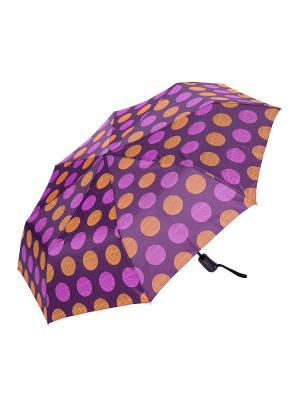 Зонт складной NUAGES. Цвет: фиолетовый