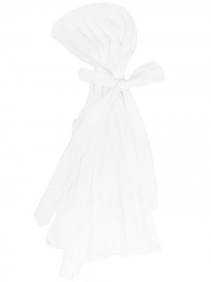 Платок-повязка на голову Atu Body Couture. Цвет: белый