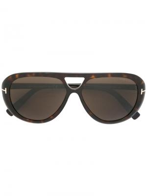 Солнцезащитные очки Marley Tom Ford Eyewear. Цвет: черный