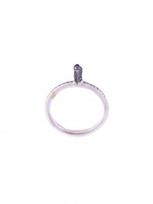 Кольцо Hata с бриллиантами Rosa Maria. Цвет: серебристый