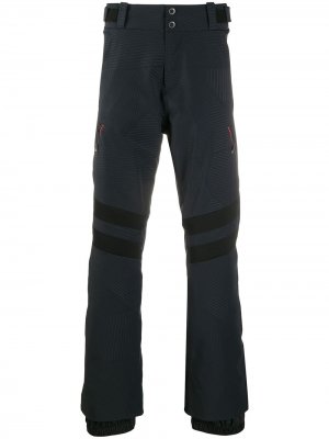 Лыжные брюки Aeration с полосками Rossignol. Цвет: черный