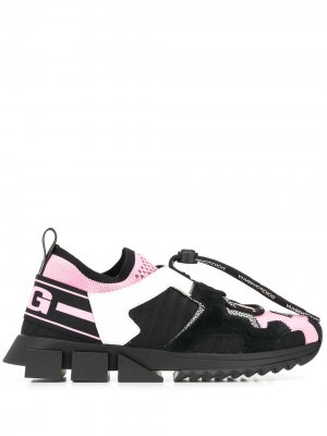 Массивные кроссовки Sorrento Trekking Dolce & Gabbana. Цвет: розовый