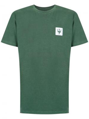 Short-sleeved printed T-shirt Osklen. Цвет: зелёный
