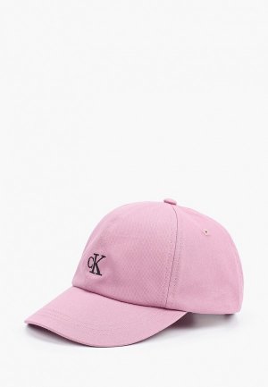 Бейсболка Calvin Klein Jeans. Цвет: розовый