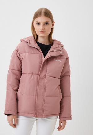 Куртка утепленная Izabella. Цвет: розовый