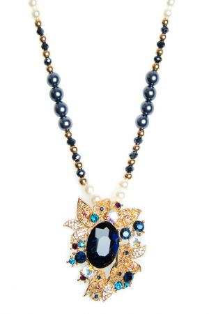 Цепочка с кулоном Luisa Vannini Jewelry. Цвет: multicolor