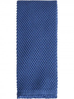 Трикотажный галстук Dolce & Gabbana. Цвет: синий