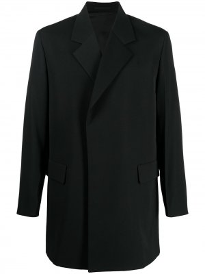Однобортный пиджак строгого кроя Jil Sander. Цвет: черный
