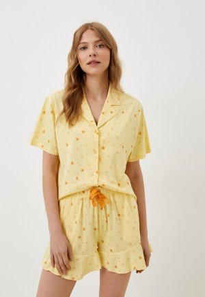 Пижама Dagi. Цвет: желтый